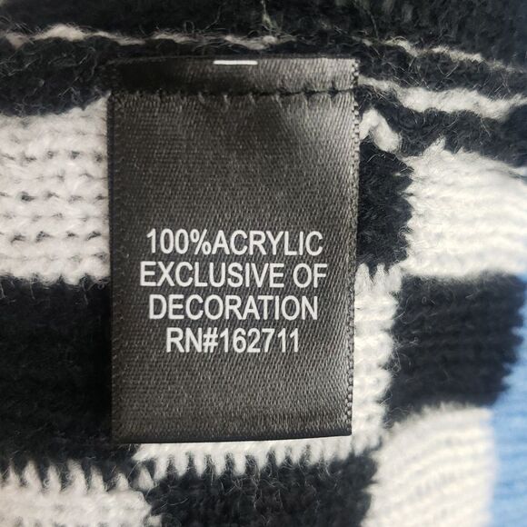 Blizzard Bay Women's Large Trippy Cat Ugly Christmas Sweater - Picture 10 of 11